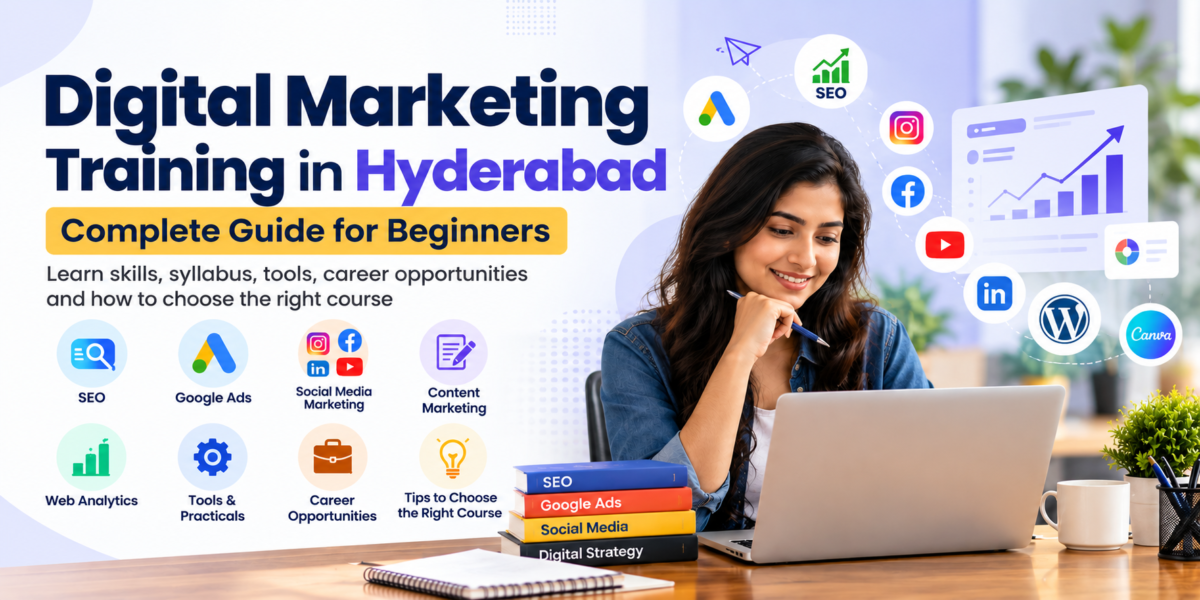 Digital Marketing Training in Hyderabad - Complete Guide for Beginners